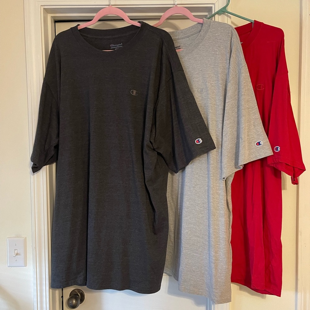 NWOT! Men’s 3XT Champion Shirts